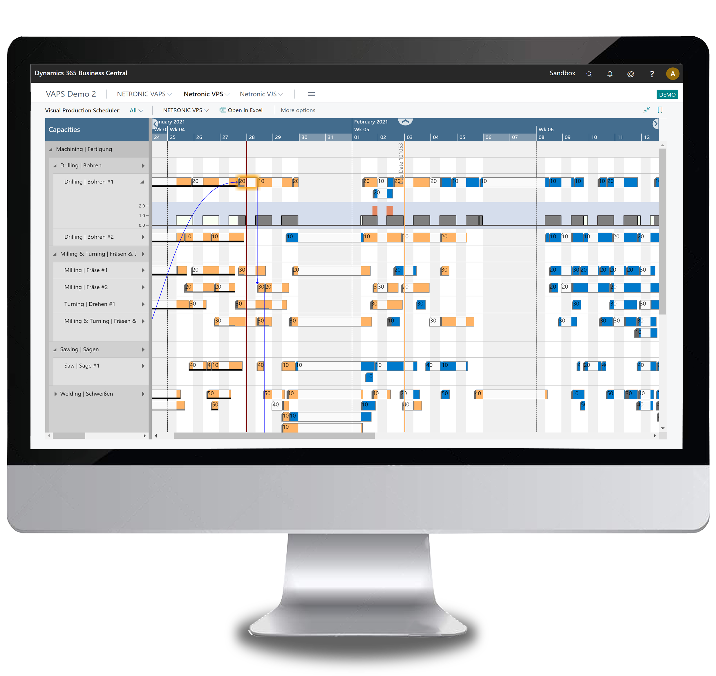 VPS For Dynamics 365 Business Central Visual Production Scheduling vps-for-dynamics-365-business-central-visual-production-scheduling